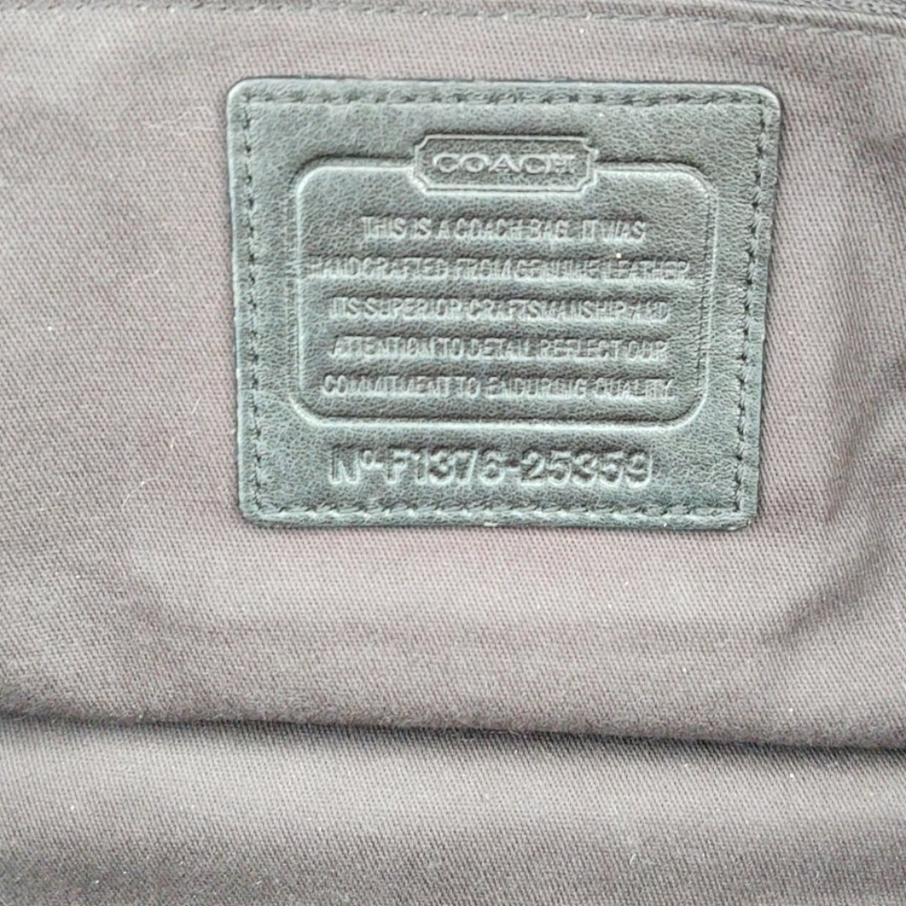 Coach Legacy Chelsea Leather Satchel Black - Picture 14 of 17